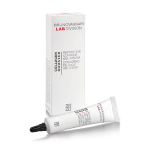 RUNO VASSARI Collagen Booster -peptidikompleksia sisältävää silmänympärysvoidetta silmien ympärille.