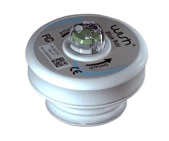 WISHPRO Plus+ -laitteen sininen teknologinen pää